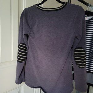 Womens long sleeve with elbow patches